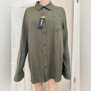 Tsla green Shirt for men size Small